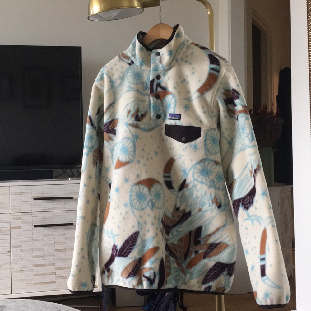 Patagonia pull over fleece